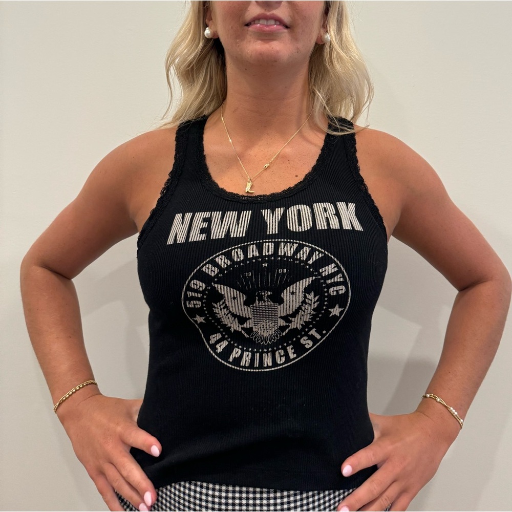 BRANDYMELVILLE NY LACE TANK